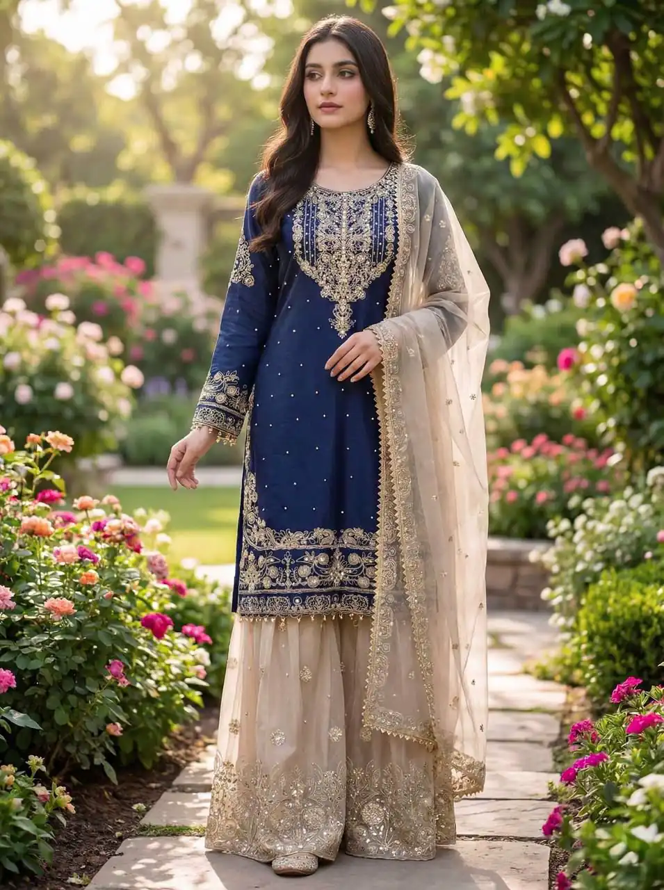 SR 1694 Blue Organza Silk Salwar Suit with Embroidery Work & Lace Work. Exclusive Offer ₹1999. Delivery 4-6 Working Days. Shop now. | Jump Suits, Salwar suit, Casual Suits, Creative suits, Designer Suits, Palazzo Suits, Party Wear Suits, Patiala Suits, Straight Suits