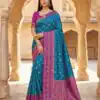 MB 6134 Blue in Color Pochampalli Silk Lace Work & Zari Work Saree . Get it for ₹2099. Delivery 4-6 Working Days. Shop now. | Sarees, Bollywood Sarees, Creative Sarees, Designer Sarees, Embroidered Sarees, Ethnic Saree, Modern Digital sarees, Party Wear Sarees