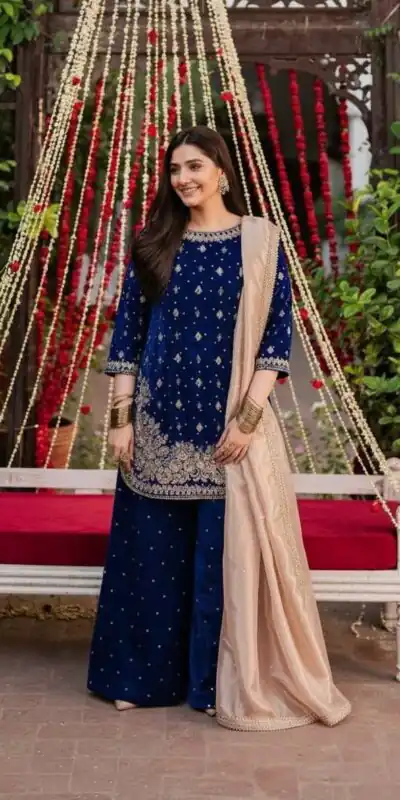 KF 1707 Blue with Embroidery Work & Lace Work Viscose Velvet Salwar Suit . Introductory Price ₹2399. Delivery 4-6 Working Days. Shop now. | Jump Suits, Salwar suit, Casual Suits, Creative suits, Designer Suits, Palazzo Suits, Party Wear Suits, Patiala Suits, Straight Suits