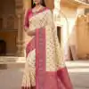 MB 6134 Cream in Color Pochampalli Silk Lace Work & Zari Work Saree . Get it for ₹2099. Delivery 4-6 Working Days. Shop now. | Sarees, Bollywood Sarees, Creative Sarees, Designer Sarees, Embroidered Sarees, Ethnic Saree, Modern Digital sarees, Party Wear Sarees
