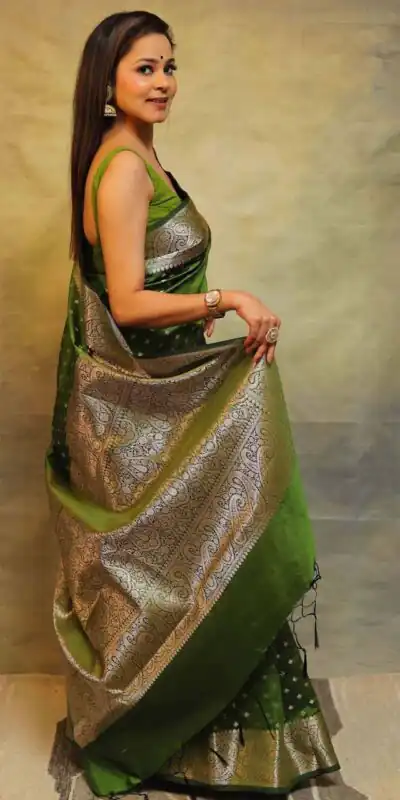 KPR 218 Green in Soft Lichi Silk Lace Border & Lace Work Saree . Exclusive Offer ₹1349. Delivery 4-6 Working Days. Shop now. | Sarees, Bollywood Sarees, Creative Sarees, Designer Sarees, Embroidered Sarees, Ethnic Saree, Modern Digital sarees, Party Wear Sarees