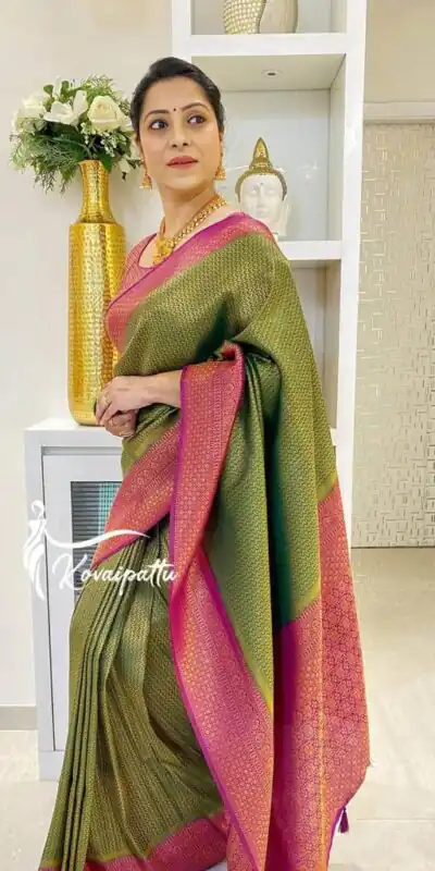 KPR 149 Green in Soft Lichi Silk Lace Work & Lace Border Saree. Affordable Price ₹1449. Delivery 4-6 Working Days. Shop now. | Sarees, Bollywood Sarees, Creative Sarees, Designer Sarees, Embroidered Sarees, Ethnic Saree, Modern Digital sarees, Party Wear Sarees