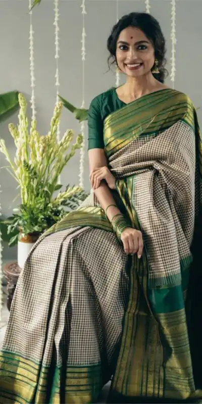 KPR 247 Green Soft Lichi Silk Saree Perfect for Wedding, Party, Raksha Bandhan, Sangeet, Eid – . Get it for ₹1499. Delivery 4-6 Working Days. | Sarees, Bollywood Sarees, Creative Sarees, Designer Sarees, Embroidered Sarees, Ethnic Saree, Modern Digital sarees, Party Wear Sarees