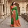 MB 6135 Green Color Pochampalli Silk Zari Woven Work Saree t. Grab it for ₹2049. Delivery 4-6 Working Days .Online Shop now. | Sarees, Bollywood Sarees, Creative Sarees, Designer Sarees, Embroidered Sarees, Ethnic Saree, Modern Digital sarees, Party Wear Sarees