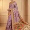 MS 547 Lavender with Lace Work & Zari Work. Soft Pashmina Saree Exclusive Offer ₹2999. Delivery 4-6 Working Days. Shop now. | Sarees, Bollywood Sarees, Creative Sarees, Designer Sarees, Embroidered Sarees, Ethnic Saree, Modern Digital sarees, Party Wear Sarees