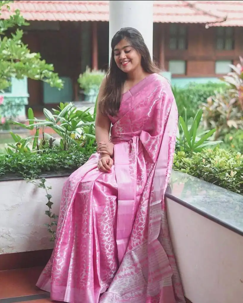 KP 4011 Light Pink in Soft Lichi Silk Lace Work & Lace Border Saree . Special Price ₹1349. Delivery 4-6 Working Days. Shop now. | Sarees, Bollywood Sarees, Creative Sarees, Designer Sarees, Embroidered Sarees, Ethnic Saree, Modern Digital sarees, Party Wear Sarees