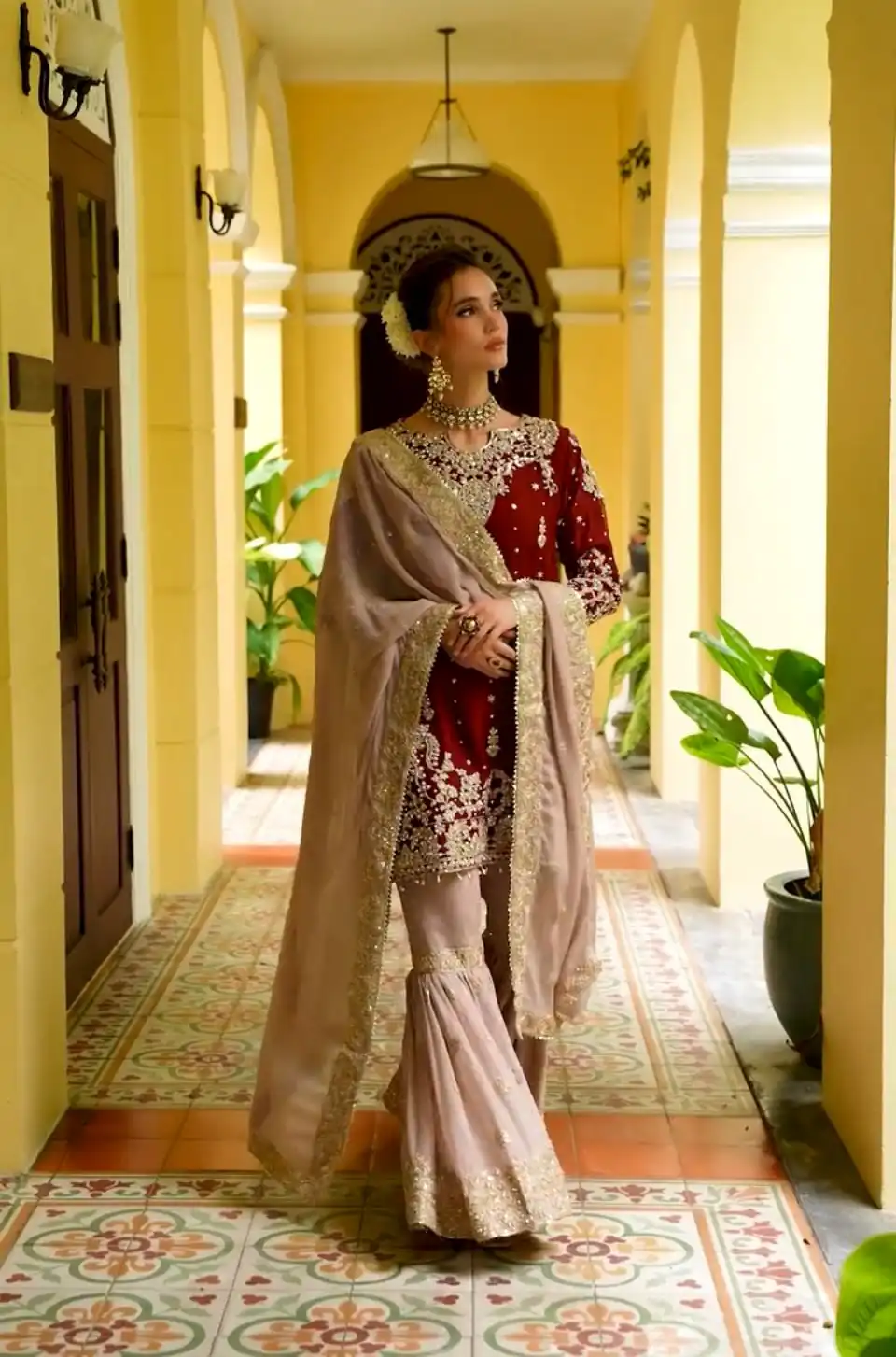 VLM 318 Maroon Fox Georgette Salwar Suit with Embroidery Work & Lace Work. Available at ₹2149 only. Delivery 4-6 Working Days. Shop now. | Jump Suits, Tops & Bottoms, Track Suits, Salwar suit, Casual Suits, Creative suits, Designer Suits, Palazzo Suits, Party Wear Suits, Patiala Suits, Straight Suits, Trendy Wear