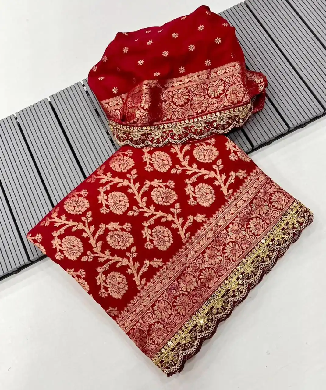 MS 451 Maroon Litchi Silk Saree with Embroidery Work & Lace Work. Available at ₹1399 only. Delivery 4-6 Working Days. Shop now. | Sarees, Bollywood Sarees, Creative Sarees, Designer Sarees, Embroidered Sarees, Ethnic Saree, Modern Digital sarees, Party Wear Sarees