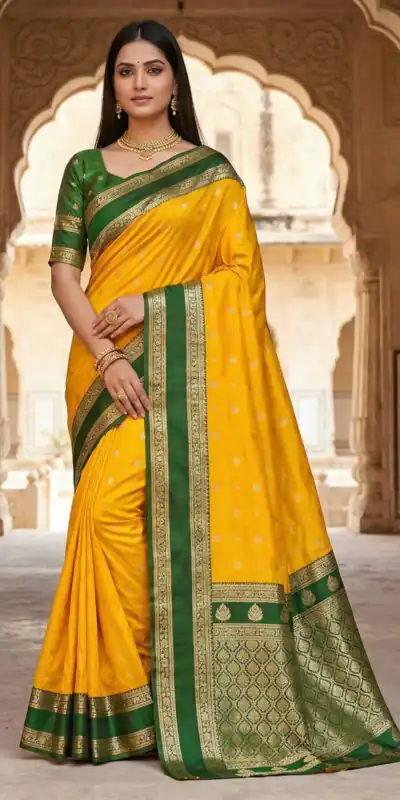 MB 3324 Mustered in Color Banarasi Silk Zari Work & Lace Work Saree . Now at just ₹1949. Delivery 4-6 Working Days. Shop now. | Sarees, Bollywood Sarees, Creative Sarees, Designer Sarees, Embroidered Sarees, Ethnic Saree, Modern Digital sarees, Party Wear Sarees