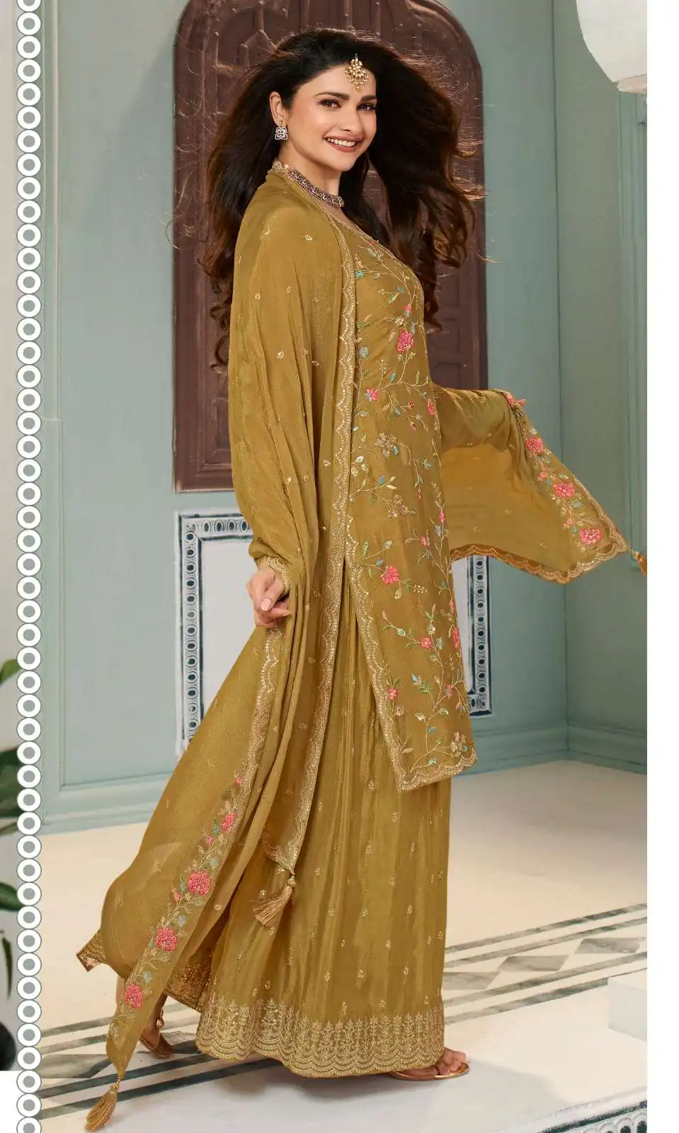 FC AVANTI 66301 Mustered Chinon Salwar Suit Perfect for Wedding, Party, Traditional Day, Durga Puja, Makar Sankranti – . Get it for ₹3049. Delivery 4-6 Wor | Jump Suits, Salwar suit, Casual Suits, Creative suits, Designer Suits, Palazzo Suits, Party Wear Suits, Patiala Suits, Straight Suits