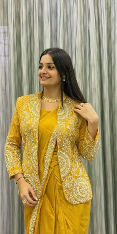 BB 49 Mustered in Rangoli Silk Embroidery Work Saree . Wedding, Party, Festive, Events, Get it for ₹2099. Delivery 4-6 Working Days. Shop now. | Sarees, Bollywood Sarees, Creative Sarees, Designer Sarees, Embroidered Sarees, Ethnic Saree, Modern Digital sarees, Party Wear Sarees