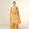 FC ISHITAA Mustered in Tissue Crush Embroidery Work Salwar Suit . Festive Deal ₹3299. Delivery 4-6 Working Days. Shop now. | Jump Suits, Tops & Bottoms, Track Suits, Salwar suit, Casual Suits, Creative suits, Designer Suits, Palazzo Suits, Party Wear Suits, Patiala Suits, Straight Suits, Trendy Wear