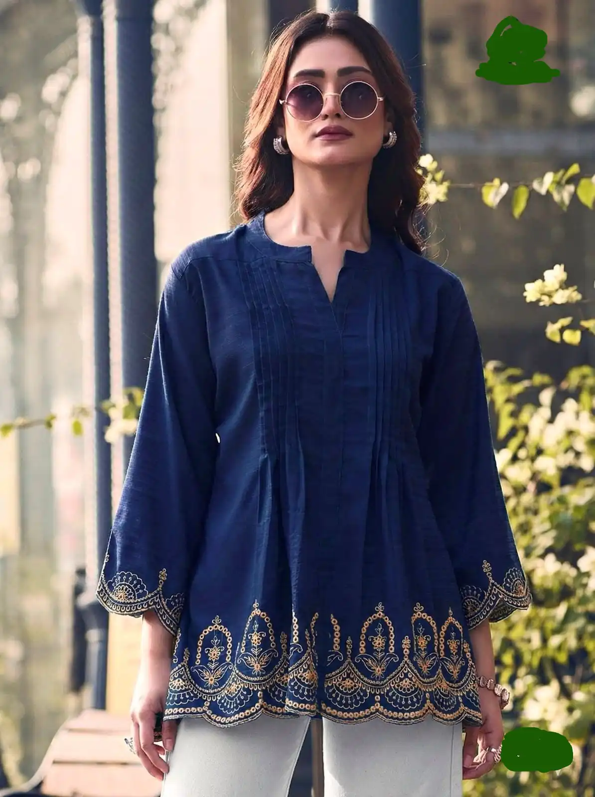 INLI Adaa 7.0 Navy Blue in Rayon Cut Work & Embroidery Work Kurti . Introductory Price ₹1349. Delivery 4-6 Working Days. Shop now. | Kurti, Bollywood Kurti, Creative Kurtis, Designer Kurti, Party Wear Kurti, Selfie Kurti