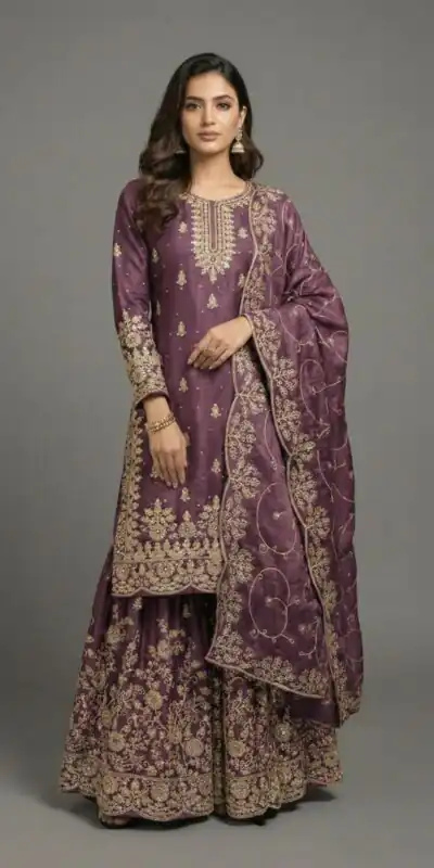 SRK 5319 Onion in Organza Silk Embroidery Work & Lace Work Salwar Suit . Now at just ₹2549. Delivery 4-6 Working Days. Shop now. | Jump Suits, Salwar suit, Casual Suits, Creative suits, Designer Suits, Palazzo Suits, Party Wear Suits, Patiala Suits, Straight Suits