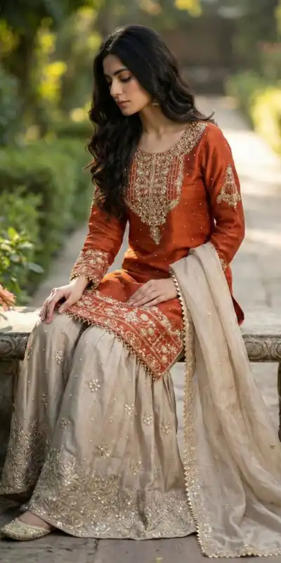 SR 1694 Orange Organza Silk Salwar Suit with Embroidery Work & Lace Work. Exclusive Offer ₹1999. Delivery 4-6 Working Days. Shop now. | Jump Suits, Salwar suit, Casual Suits, Creative suits, Designer Suits, Palazzo Suits, Party Wear Suits, Patiala Suits, Straight Suits