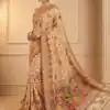 MS 547 Peach Color with Lace Work & Zari Work. Soft Pashmina Saree Exclusive Offer ₹2999. Delivery 4-6 Working Days. Shop now. | Sarees, Bollywood Sarees, Creative Sarees, Designer Sarees, Embroidered Sarees, Ethnic Saree, Modern Digital sarees, Party Wear Sarees