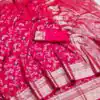 MB 548 Pink Banarasi silk Saree with Zari Work & Lace Work. Wedding, Party, Festive, Now at just ₹1949. Delivery 4-6 Working Days. Shop now. | Sarees, Bollywood Sarees, Creative Sarees, Designer Sarees, Embroidered Sarees, Ethnic Saree, Modern Digital sarees, Party Wear Sarees