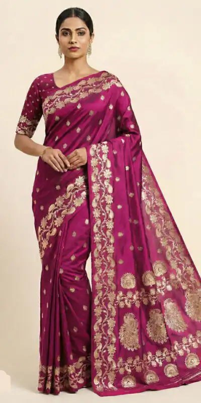 MB 213 Pink Color Zari Work & Lace Work Saree in Banarasi Soft. Grab it for ₹1899. Delivery 4-6 Working Days .Online Shop now. | Sarees, Bollywood Sarees, Creative Sarees, Designer Sarees, Embroidered Sarees, Ethnic Saree, Modern Digital sarees, Party Wear Sarees