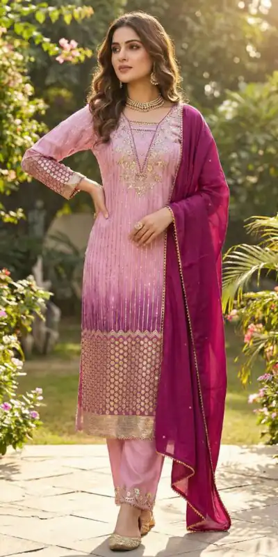 BE 445 Pink in Chinon Lace Work & Embroidery Work Salwar Suit . Affordable Price ₹2049. Delivery 4-6 Working Days. Shop now. | Jump Suits, Salwar suit, Casual Suits, Creative suits, Designer Suits, Palazzo Suits, Party Wear Suits, Patiala Suits, Straight Suits