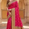MB 18 Pink in Color Meenakari Zari Work & Lace Work Saree work. Exclusive Offer ₹2399. Delivery 4-6 Working Days. Shop now. | Sarees, Bollywood Sarees, Creative Sarees, Designer Sarees, Embroidered Sarees, Ethnic Saree, Modern Digital sarees, Party Wear Sarees