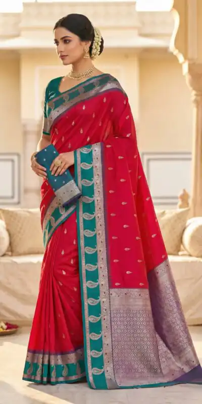 MB 187 Pink Color in Soft Banarasi Zari Work & Lace Work Saree . Available at ₹2049 only. Delivery 4-6 Working Days. Shop now. | Sarees, Bollywood Sarees, Creative Sarees, Designer Sarees, Embroidered Sarees, Ethnic Saree, Modern Digital sarees, Party Wear Sarees