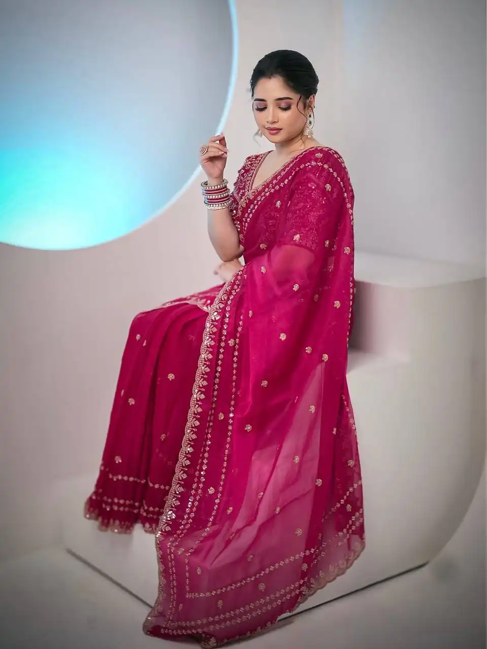 JR 664 Pink in Soft Space Silk Zari Work & Embroidery Work Saree. Available at ₹1949 only. Delivery 4-6 Working Days. Shop now. | Sarees, Bollywood Sarees, Creative Sarees, Designer Sarees, Embroidered Sarees, Ethnic Saree, Modern Digital sarees, Party Wear Sarees