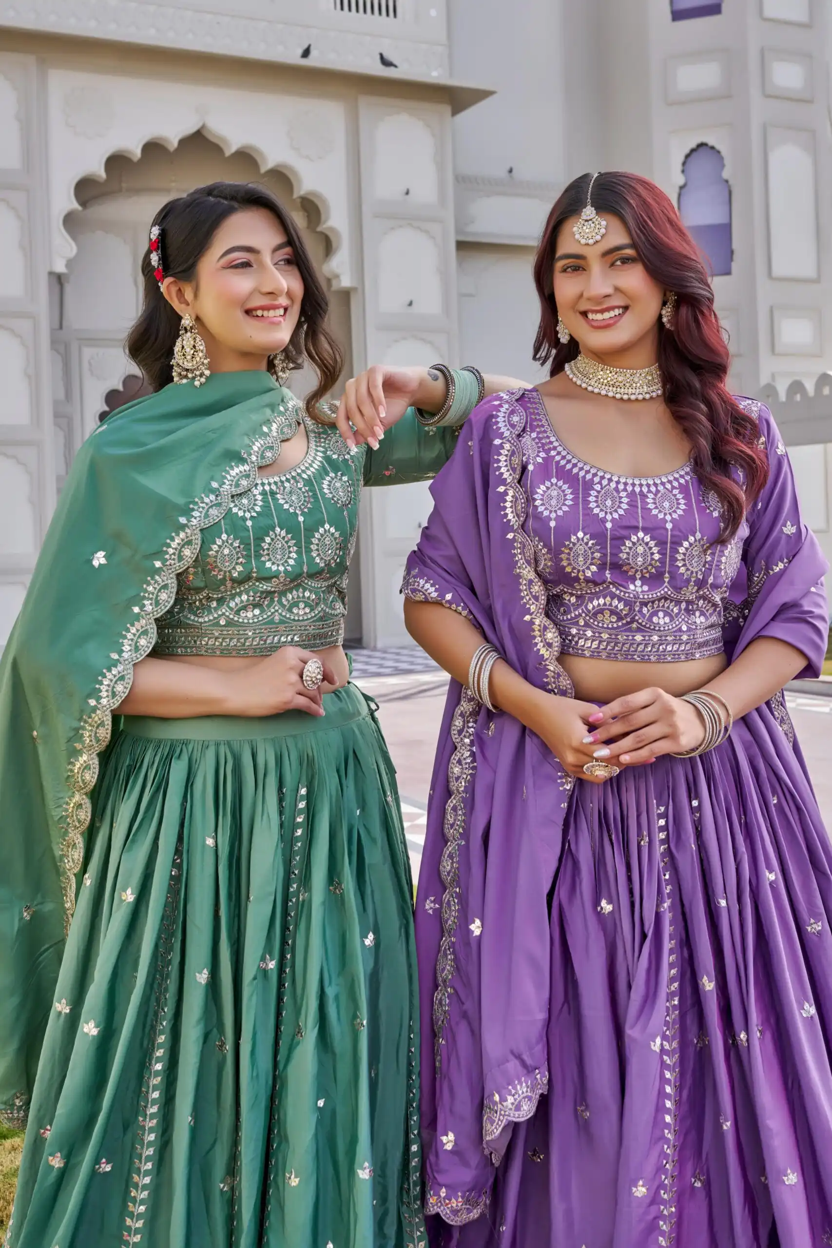 Ram 154 Pista Color Crap Silk Lehenga Choli with Embroidery Work. Now at just ₹2549. Delivery 4-6 Working Days. Shop now. | Lehenga, Bollywood Lehenga, Creative Lehenga, Designer Lehenga, Embroidered Lehenga, Party Wear Lehenga