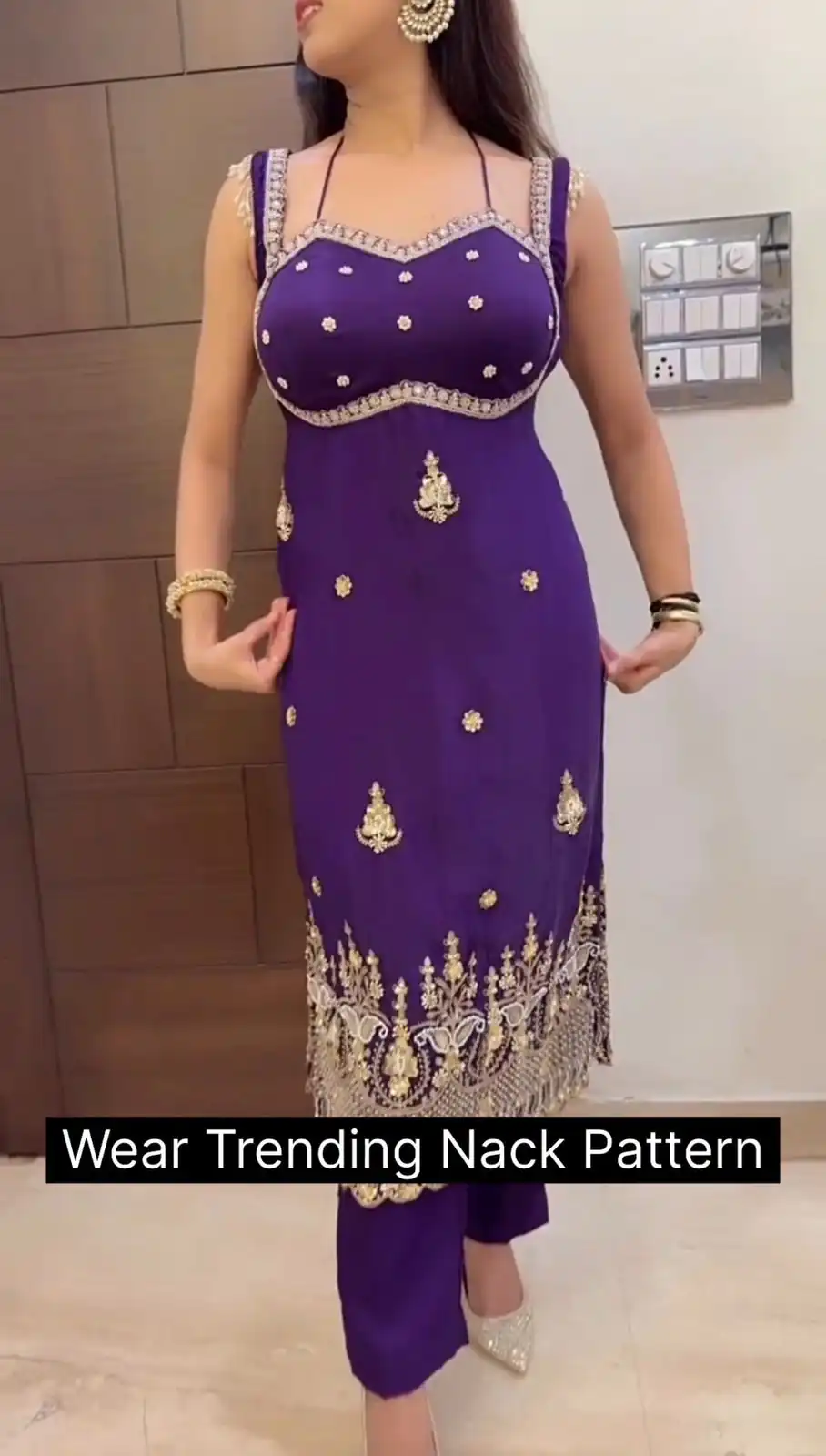 ST 1158 Purple in Faux Georgette Embroidery Work & Lace Work Salwar Suit . Introductory Price ₹1949. Delivery 4-6 Working Days. Shop now. | Jump Suits, Salwar suit, Casual Suits, Creative suits, Designer Suits, Palazzo Suits, Party Wear Suits, Patiala Suits, Straight Suits