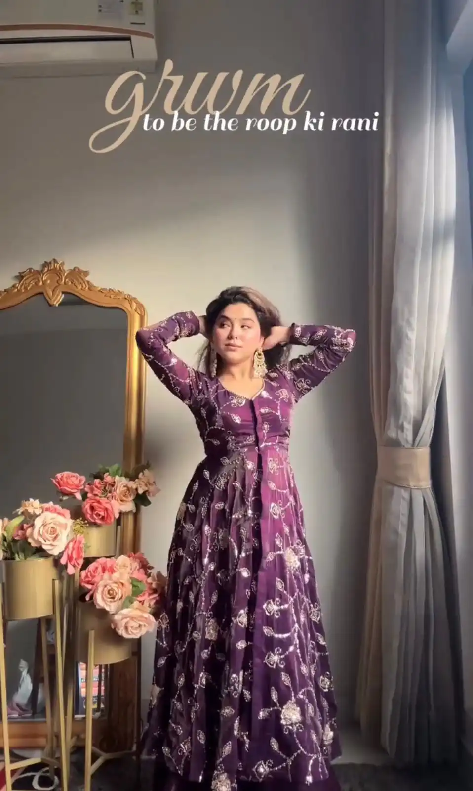 VLM 320 Purple Fendy Silk Gown Perfect for Wedding, Party, Pongal, Sangeet, Diwali – . Get it for ₹2499. Delivery 4-6 Working Days. Shop now. | Gowns, Bollywood Gowns, Creative Gowns, Designer Gowns, Embroidered Gowns, Party Wear Gowns