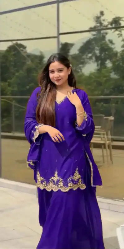 VLM 274 Purple Fox Georgette Salwar Suit Perfect for Wedding, Party, Reception, Eid, Mehendi – . Introductory Price ₹1899. Delivery 4-6 Working Days. | Jump Suits, Salwar suit, Casual Suits, Creative suits, Designer Suits, Palazzo Suits, Party Wear Suits, Patiala Suits, Straight Suits