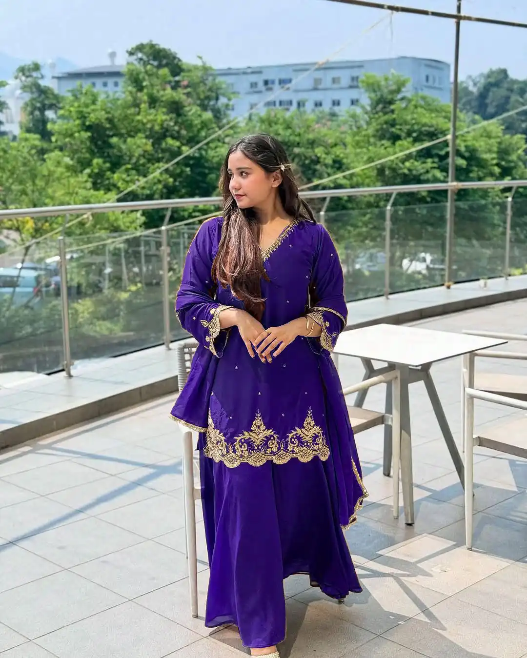 VLM 274 Purple Fox Georgette Salwar Suit Perfect for Wedding, Party, Reception, Eid, Mehendi – . Introductory Price ₹1899. Delivery 4-6 Working Days. | Jump Suits, Salwar suit, Casual Suits, Creative suits, Designer Suits, Palazzo Suits, Party Wear Suits, Patiala Suits, Straight Suits
