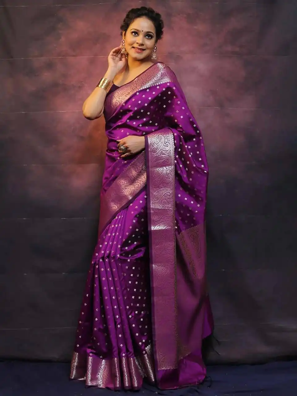 KPR 218 Purple in Soft Lichi Silk Lace Border & Lace Work Saree . Exclusive Offer ₹1349. Delivery 4-6 Working Days. Shop now. | Sarees, Bollywood Sarees, Creative Sarees, Designer Sarees, Embroidered Sarees, Ethnic Saree, Modern Digital sarees, Party Wear Sarees