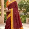 MB 3325 Red in Color Banarasi Silk Zari Work & Lace Work Saree . Online Now at just ₹1949. Delivery 4-6 Working Days. Shop now. | Sarees, Bollywood Sarees, Creative Sarees, Designer Sarees, Embroidered Sarees, Ethnic Saree, Modern Digital sarees, Party Wear Sarees