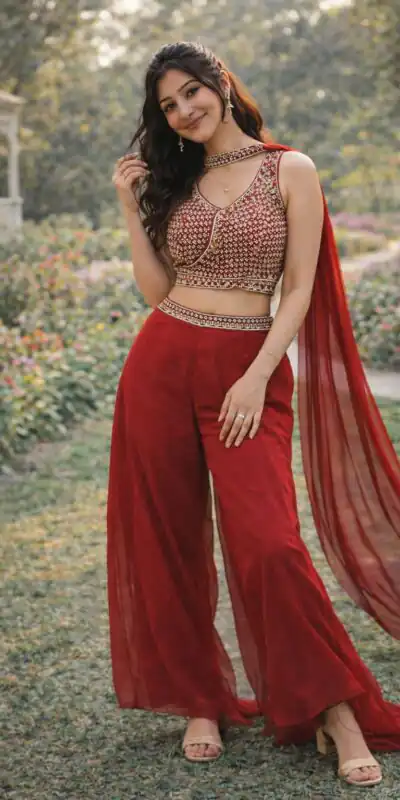 BB 46 Red Banglory Silk Salwar Suit with Sequins Work & Embroidery Work. Introductory Price ₹1899. Delivery 4-6 Working Days. Shop now. | Jump Suits, Salwar suit, Casual Suits, Creative suits, Designer Suits, Palazzo Suits, Party Wear Suits, Patiala Suits, Straight Suits