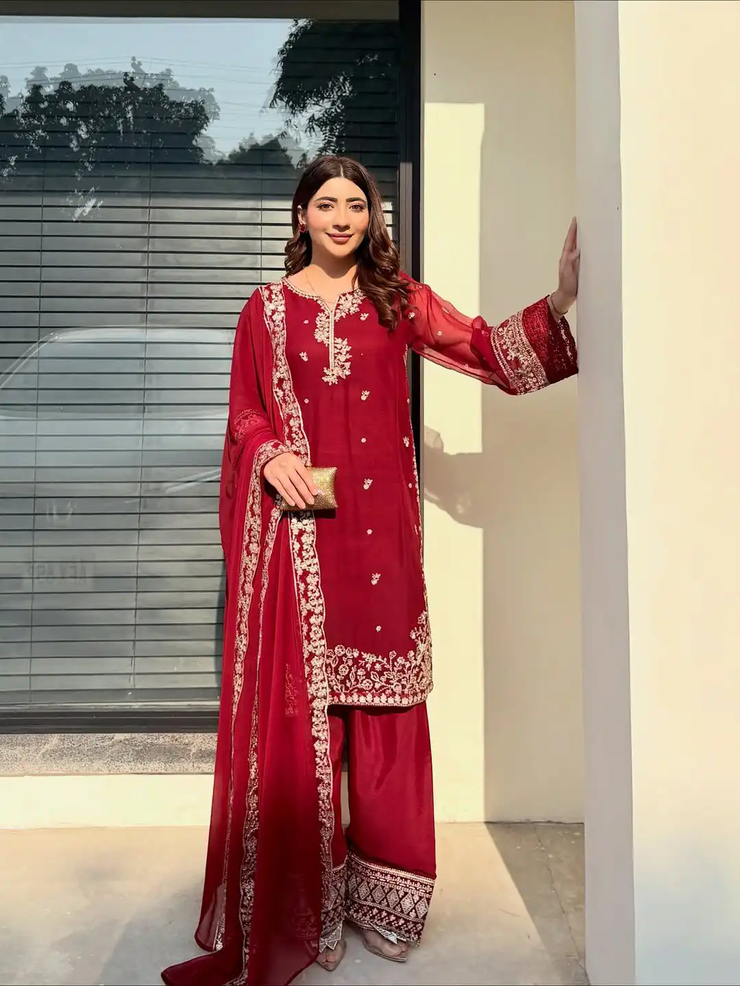 KF 1698 Red in French Crap Embroidery Work & Cut Work Salwar Suit . Introductory Price ₹2049. Delivery 4-6 Working Days. Shop now. | Jump Suits, Salwar suit, Casual Suits, Creative suits, Designer Suits, Palazzo Suits, Party Wear Suits, Patiala Suits, Straight Suits