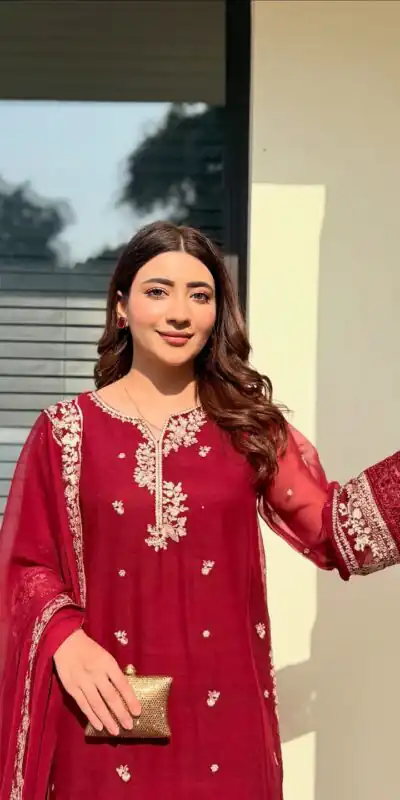 KF 1698 Red in French Crap Embroidery Work & Cut Work Salwar Suit . Introductory Price ₹2049. Delivery 4-6 Working Days. Shop now. | Jump Suits, Salwar suit, Casual Suits, Creative suits, Designer Suits, Palazzo Suits, Party Wear Suits, Patiala Suits, Straight Suits