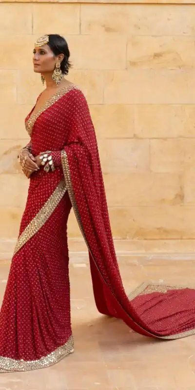 BD 1811 Red in Faux Georgette Mirror Work & Embroidery Work Saree . Exclusive Offer ₹2049. Delivery 4-6 Working Days. Shop now. | Sarees, Bollywood Sarees, Creative Sarees, Designer Sarees, Embroidered Sarees, Ethnic Saree, Modern Digital sarees, Party Wear Sarees