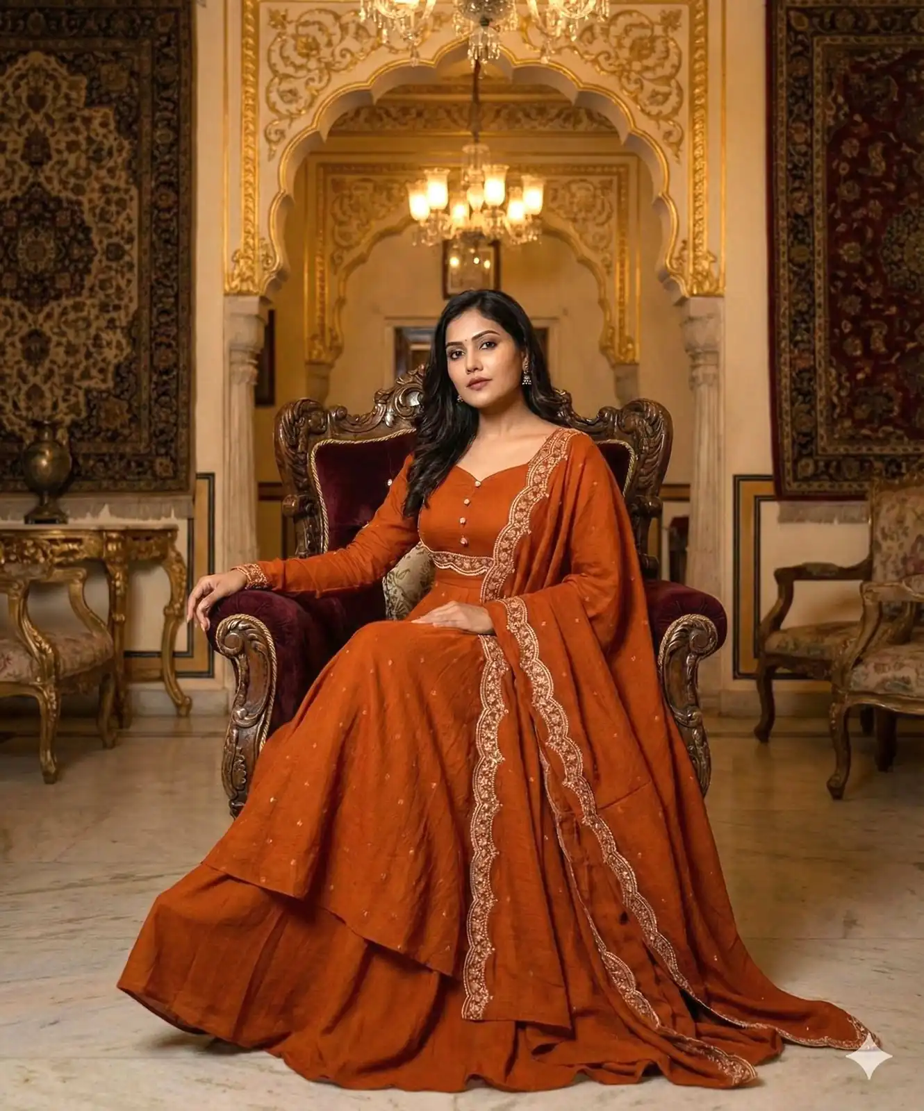 MF 1010 Rust Vichitra Silk Salwar Suit with Zari Work & Embroidery Work. Now at just ₹1769. Delivery 4-6 Working Days. Shop now. | Jump Suits, Tops & Bottoms, Track Suits, Salwar suit, Casual Suits, Creative suits, Designer Suits, Palazzo Suits, Party Wear Suits, Patiala Suits, Straight Suits, Trendy Wear