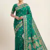 MB 213 Sea Green Color Zari Work & Lace Work Saree in Banarasi Soft. Grab it for ₹1899. Delivery 4-6 Working Days. Shop now. | Sarees, Bollywood Sarees, Creative Sarees, Designer Sarees, Embroidered Sarees, Ethnic Saree, Modern Digital sarees, Party Wear Sarees