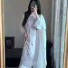 KD 1561 White Faux Georgette Salwar Suit Perfect for Wedding, Party, Holi, Haldi, Sangeet – . Best Price ₹2399. Delivery 4-6 Working Days. Shop now. | Jump Suits, Salwar suit, Casual Suits, Creative suits, Designer Suits, Palazzo Suits, Party Wear Suits, Patiala Suits, Straight Suits