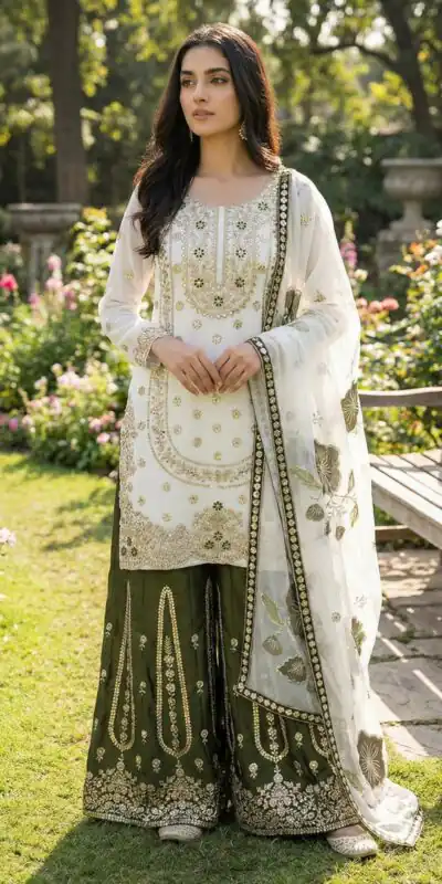 NSR 884 White Organza Silk Salwar Suit with Digital Print & Embroidery Work. Introductory Price ₹2149. Delivery 4-6 Working Days. Shop now. | Jump Suits, Salwar suit, Casual Suits, Creative suits, Designer Suits, Palazzo Suits, Party Wear Suits, Patiala Suits, Straight Suits