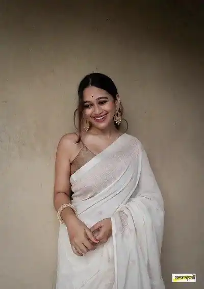 KP 6012 White in Soft Lichi Silk Lace Border & Lace Work Saree . Available at ₹1399 only. Delivery 4-6 Working Days. Shop now. | Sarees, Bollywood Sarees, Creative Sarees, Designer Sarees, Embroidered Sarees, Ethnic Saree, Modern Digital sarees, Party Wear Sarees