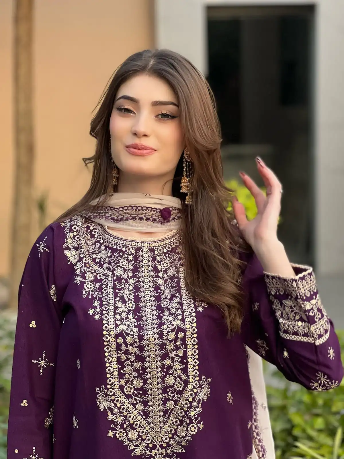 LG 2056 Wine Color Faux Georgette Salwar Suit with Embroidery Work. Get it for ₹2049. Delivery 4-6 Working Days. Shop now. | Jump Suits, Tops & Bottoms, Track Suits, Salwar suit, Casual Suits, Creative suits, Designer Suits, Palazzo Suits, Party Wear Suits, Patiala Suits, Straight Suits, Trendy Wear