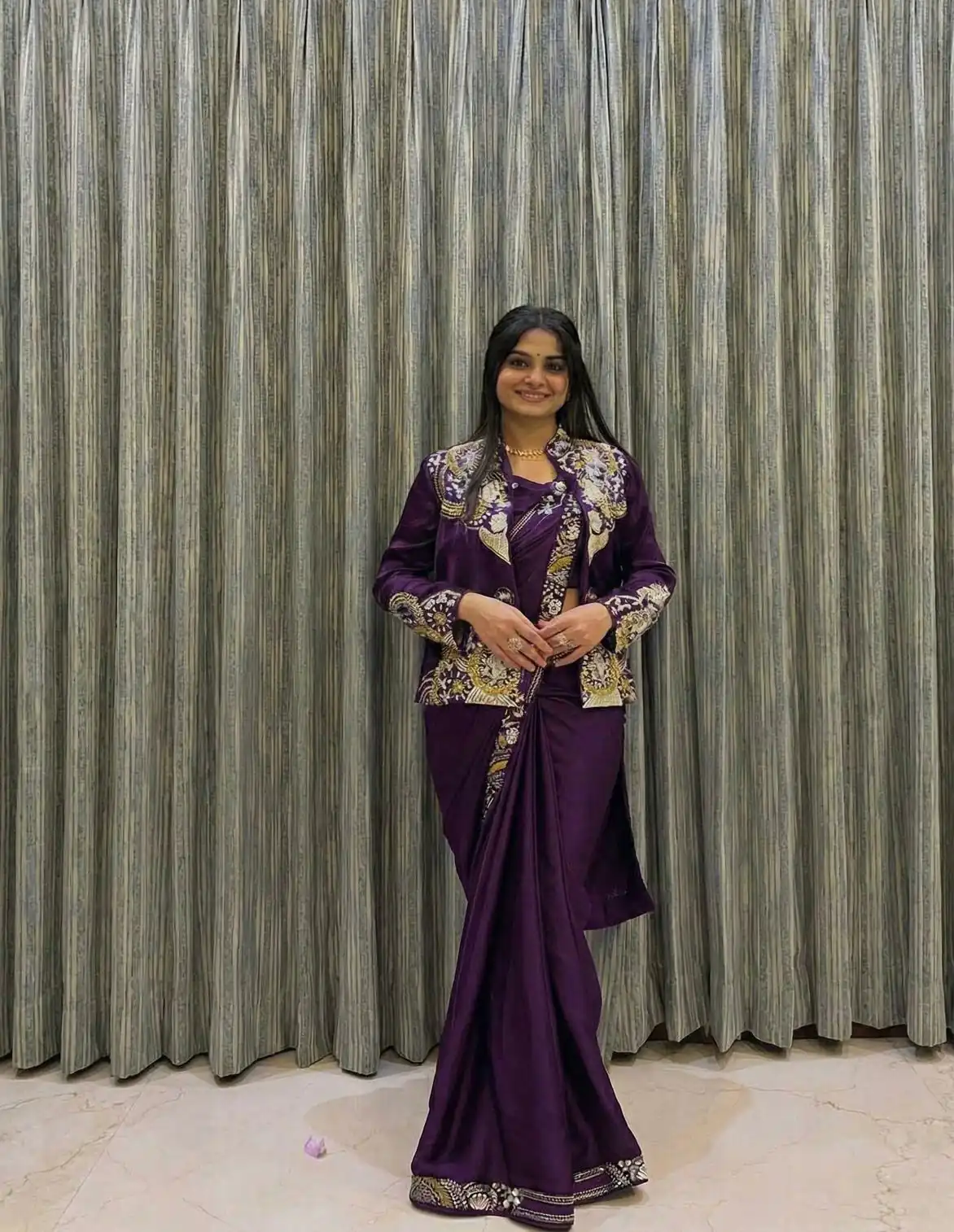 BE 433 Wine Color French Crape Saree with Embroidery Work.Wedding, Party, Festive, Events, Best Price ₹2099. Delivery 4-6 Working Days. Shop now. | Sarees, Bollywood Sarees, Creative Sarees, Designer Sarees, Embroidered Sarees, Ethnic Saree, Modern Digital sarees, Party Wear Sarees