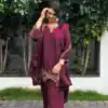 SR 1674 Wine in Zimmy Choo Silk Lace Work & Embroidery Work Salwar Suit . Affordable Price ₹1949. Delivery 4-6 Working Days. Shop now. | Jump Suits, Tops & Bottoms, Track Suits, Salwar suit, Casual Suits, Creative suits, Designer Suits, Palazzo Suits, Party Wear Suits, Patiala Suits, Straight Suits, Trendy Wear