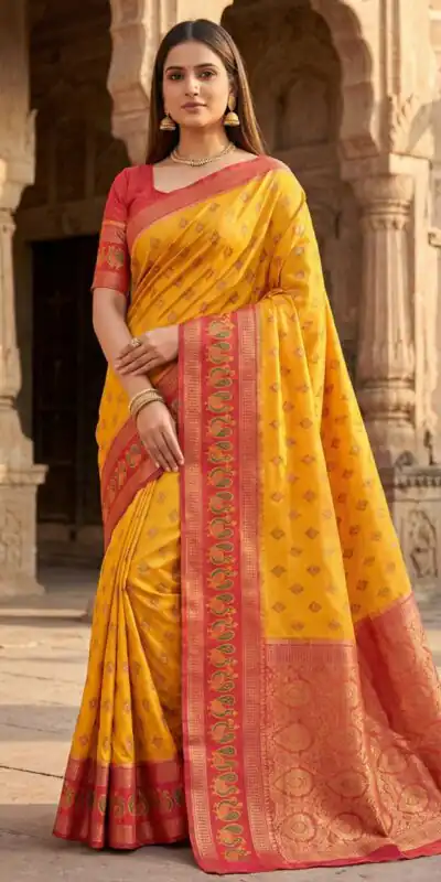 MB 6134 Yellow in Color Pochampalli Silk Lace Work & Zari Work Saree . Get it for ₹2099. Delivery 4-6 Working Days. Shop now. | Sarees, Bollywood Sarees, Creative Sarees, Designer Sarees, Embroidered Sarees, Ethnic Saree, Modern Digital sarees, Party Wear Sarees