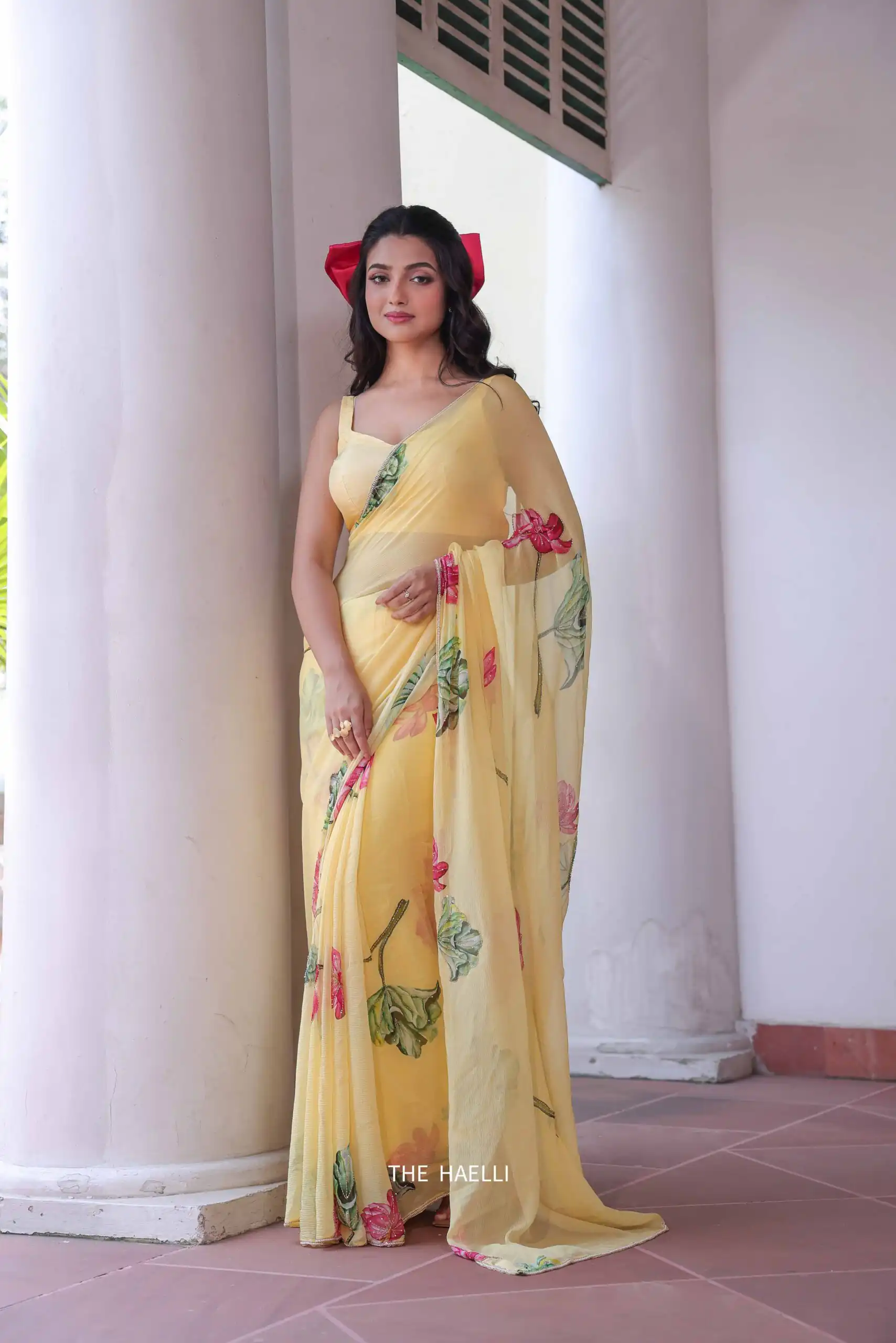 NC 5497 Yellow Soft Tebby Silk Saree. Perfect for Wedding, Party, Onam, Family Gatherings, Mehendi – Festive Deal ₹2049. Delivery 4-6 Working Days | Sarees, Bollywood Sarees, Creative Sarees, Designer Sarees, Embroidered Sarees, Ethnic Saree, Modern Digital sarees, Party Wear Sarees