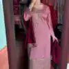 DC G76 Baby Pink Color Chinon Salwar Suit with Lace Work & Embroidery Work. Get it for ₹1949. Delivery 4-6 Working Days. Shop now. | Jump Suits, Tops & Bottoms, Track Suits, Salwar suit, Casual Suits, Creative suits, Designer Suits, Palazzo Suits, Party Wear Suits, Patiala Suits, Straight Suits, Trendy Wear