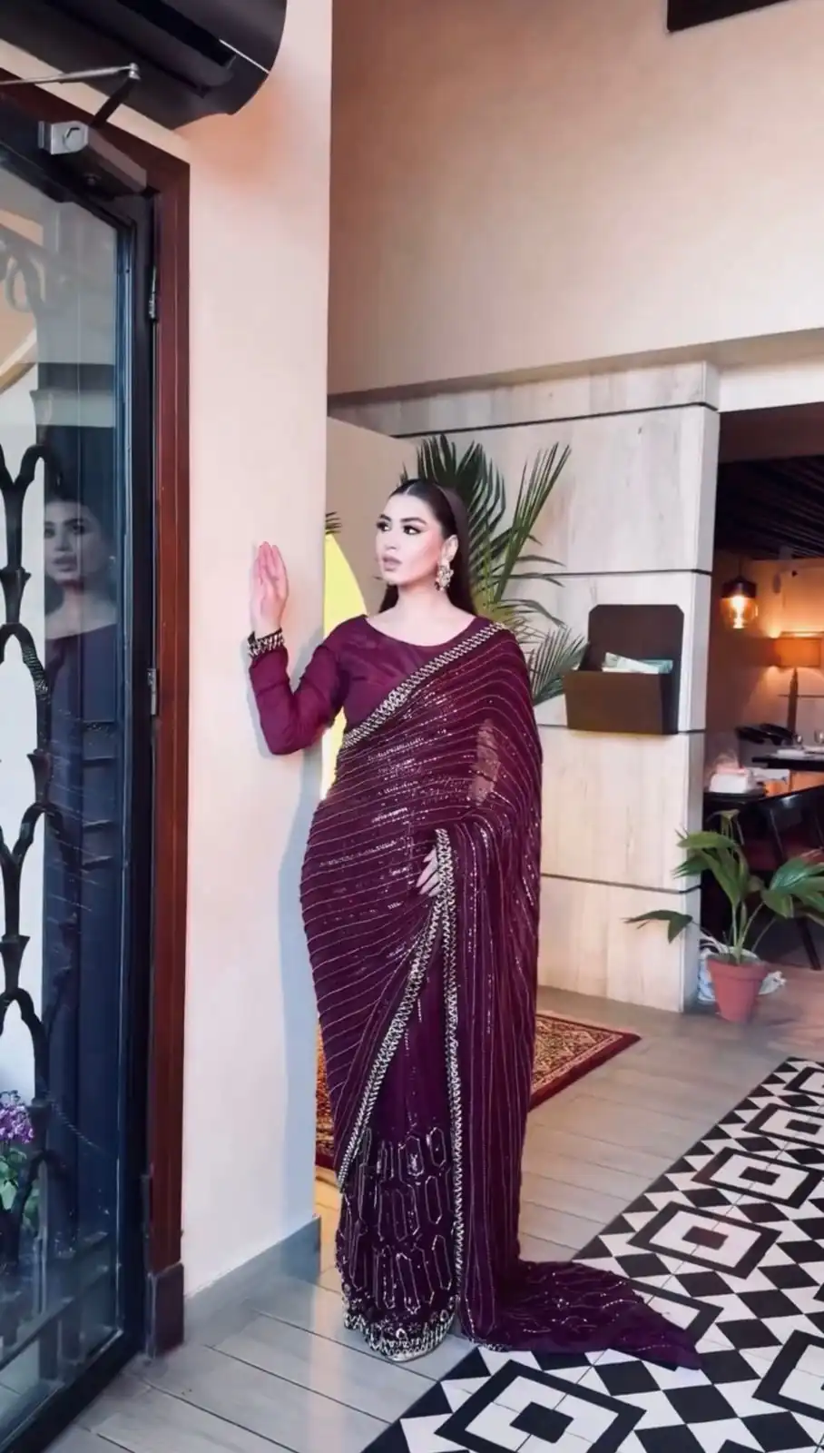 FB L342 Wine Color Kasturi Silk Georgette Saree with Zari Work. Online Best Price ₹2649. Delivery 4-6 Working Days. Shop now. | Sarees, Bollywood Sarees, Creative Sarees, Designer Sarees, Embroidered Sarees, Ethnic Saree, Modern Digital sarees, Party Wear Sarees