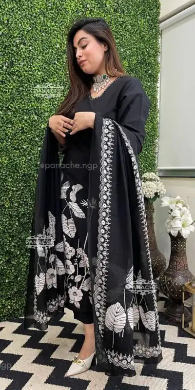 DC 101 Black Georgette Salwar Suit Perfect for Wedding, Party, Traditional Day, Durga Puja, Reception – . Now at just ₹1649. Delivery 4-6 Working D | Jump Suits, Salwar suit, Casual Suits, Creative suits, Designer Suits, Palazzo Suits, Party Wear Suits, Patiala Suits, Straight Suits